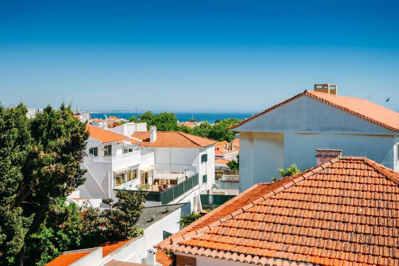 Amazing Seaview With Terrace - 5Min From The Beach Lägenhet Cascais Exteriör bild